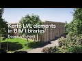 Kerto lvl elements in bim libraries  design with revit