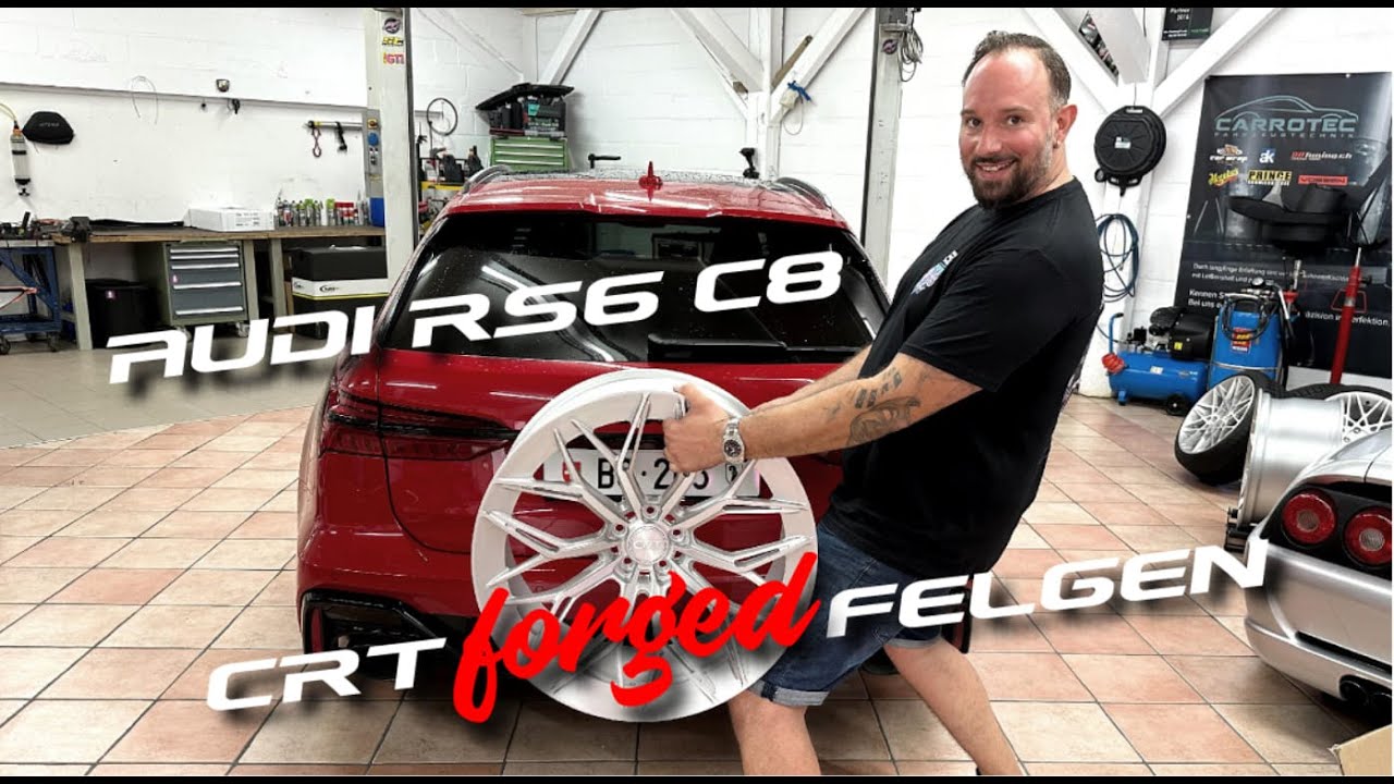CarroTec - 69 | Audi RS6 C8 | CRT forged Felgen | KW Gewindefedern