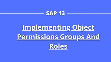 Implementing Object Permissions Groups and Roles in Sybase ASE