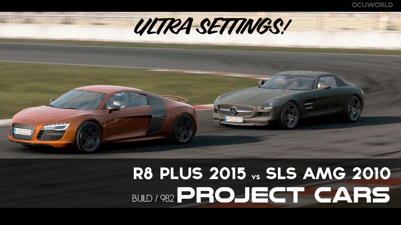 Project Cars / AUDI R8 PLUS 2015 vs SLS AMG 2010 / Race