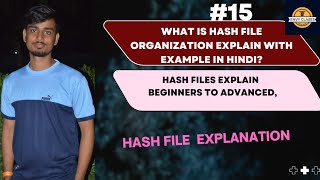 15- What Is Hash File Organization IN DBMS In HINDI | What Is Hashing In File Organization In DBMS