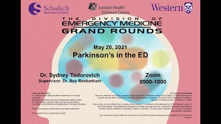 Dr. Sydney Todorovich: Parkinson&#39;s in the Emergency Department