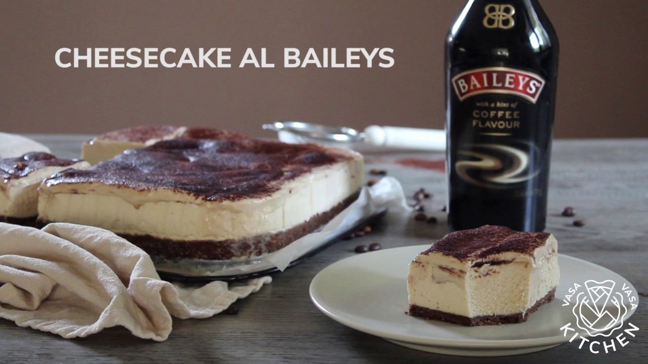 Cheesecake al baileys, dolce senza cottura YouTube