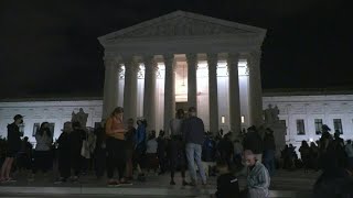 People gather outside US Supreme Court to commemorate Justice Ruth Bader Ginsburg | AFP