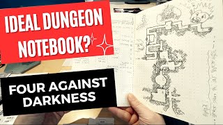 Is there an Ideal Dungeon Notebook for Four Against Darkness ? My Setup
