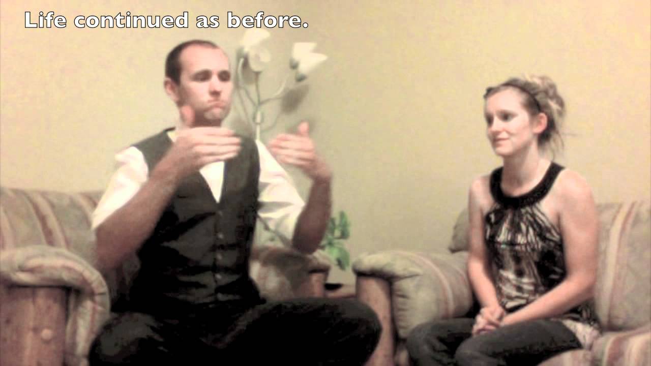 Beauty and the Beast in ASL - YouTube