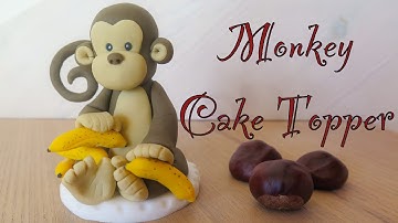 Monkey Cake Topper Tutorial