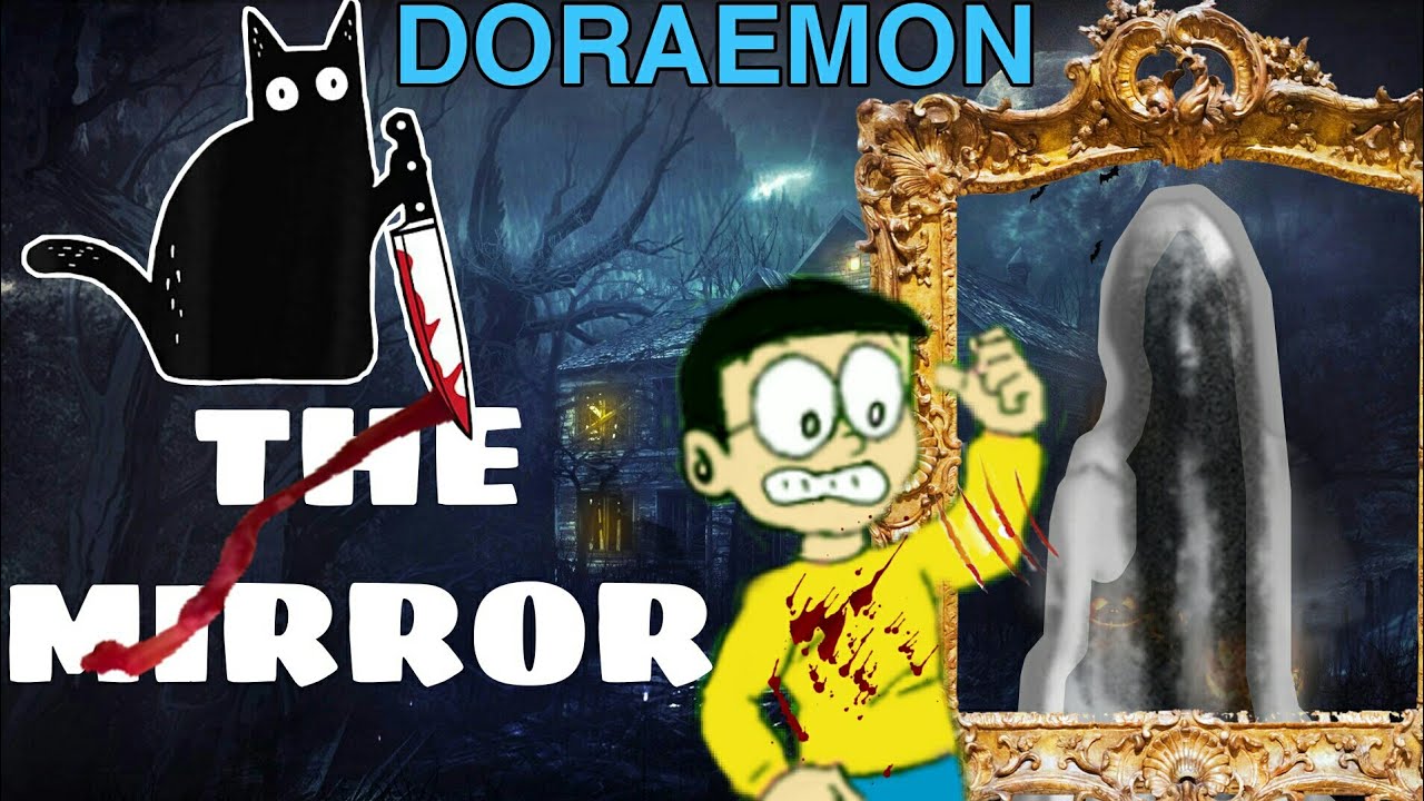 THE MIRROR doraemon horror episodes in hindi bloody mary YouTube