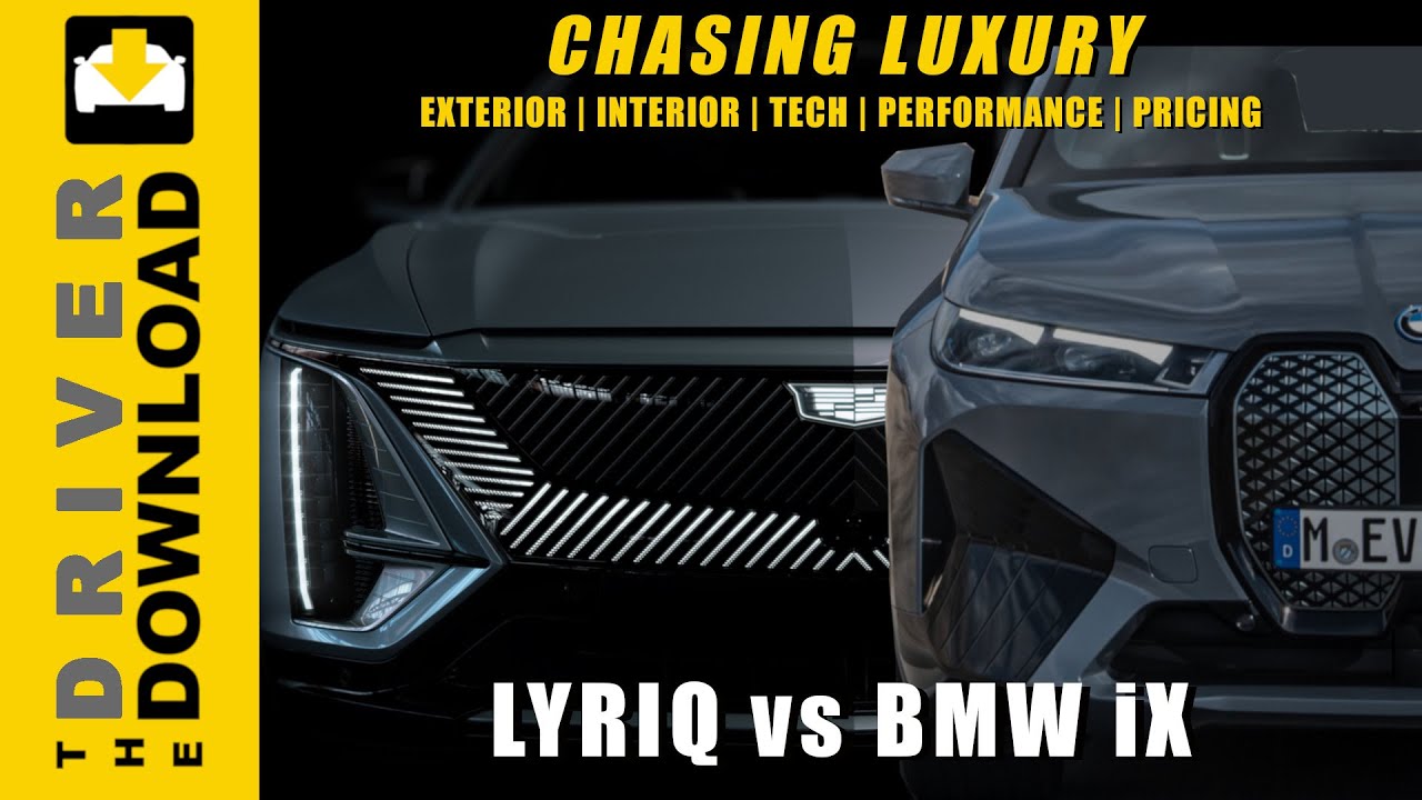 BMW iX vs Lyriq: Chasing Luxury Buyers - YouTube