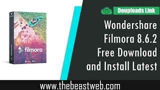 Wondershare Filmora 8.6.2 64Bit - Free Dowload Install