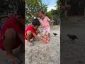 Kaki Harumi di gigit semut merah