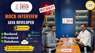 Product-Based Company Mock Interview | 4+ Years Full Stack Java Candidate | Banking Domain