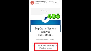 سارع لربح $40 بمجهود بسيط مع الاثبات شرح موقع Paidera شرح paidera screenshot 2