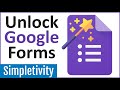 Enhancing Google Forms