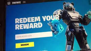 Unboxing And Redeeming New Minty Axe & Pop Fortnite Key Chain