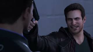 Hank Punches FBI Agent Perkins | Detroit Become: Human