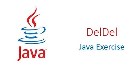 delDel || Java Exercise || CodingBat.com