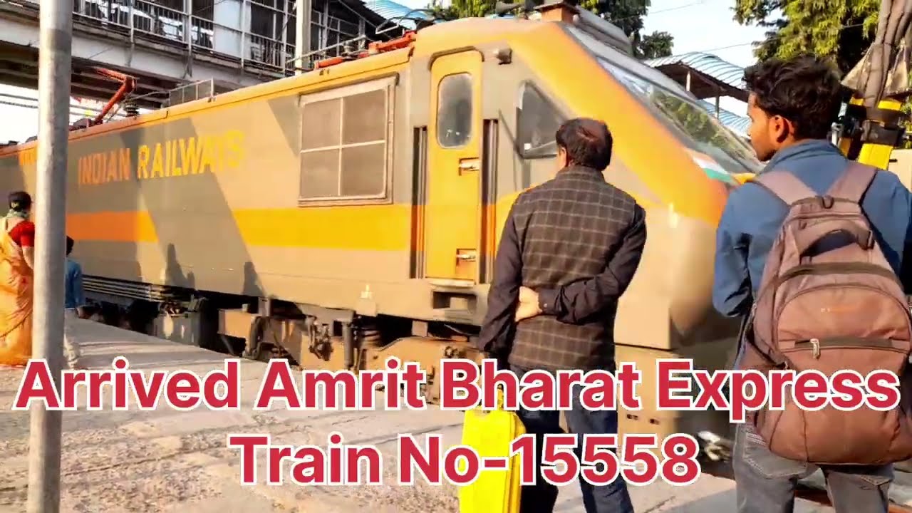 Journey in Darbhanga Amrit Bharat Express Train No-15558 Aligarh to Tundla 