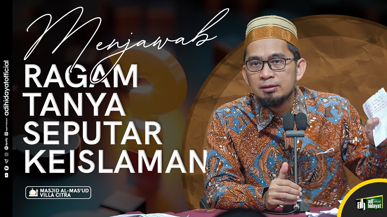 Ustadz adi hidayat