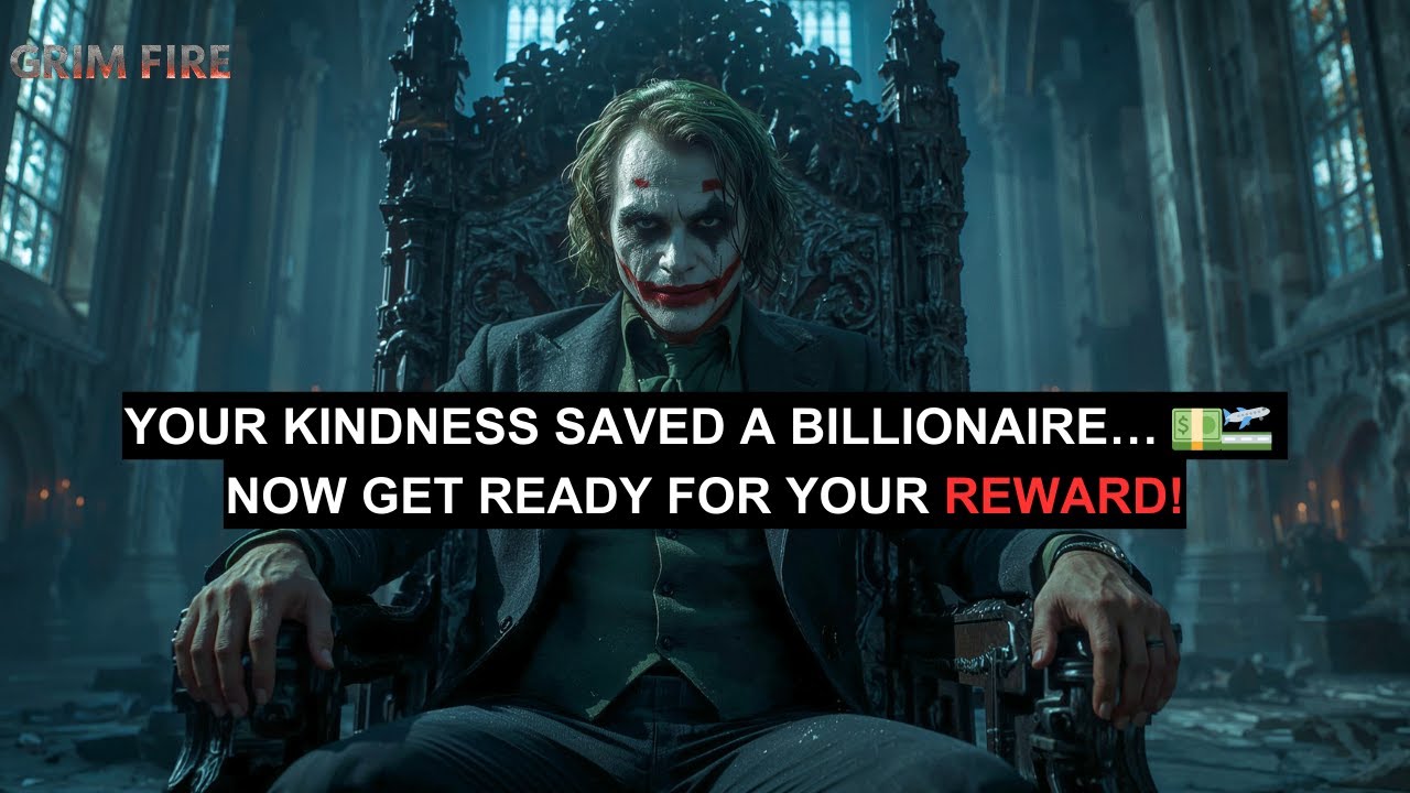 YOUR KINDNESS CHANGED THE WHOLE SITUATION! YOU HAD NO IDEA YOU SAVED A BILLIONAIRE 💵🛫 | JOKER SPEECH