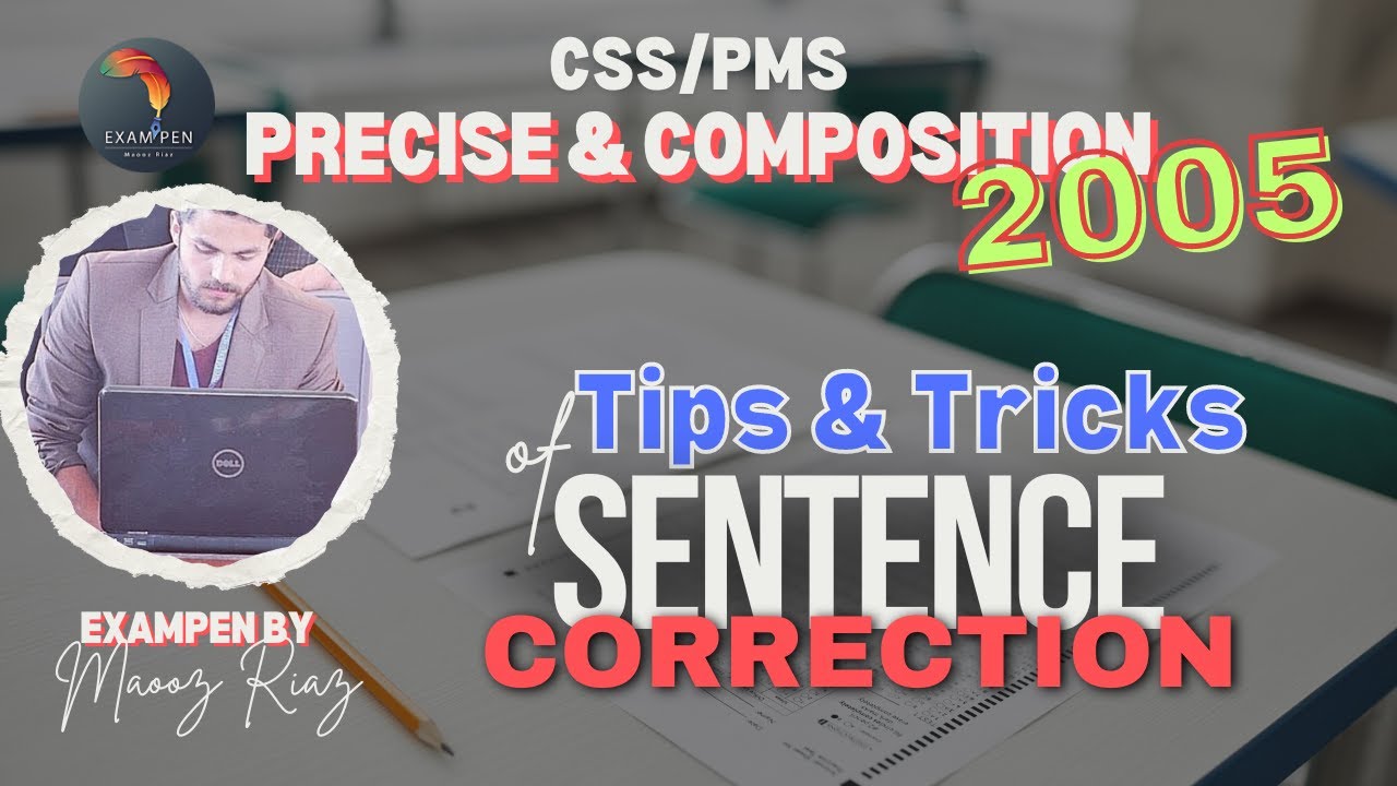 CSS Sentence correction Tricks || CSS Precis Paper 2005 || Sentence ...