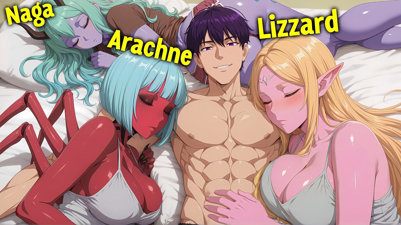 A LOSER Got The Skill To Make Monster Girls Love Him And Is Now GOD! - Manhwa Recap