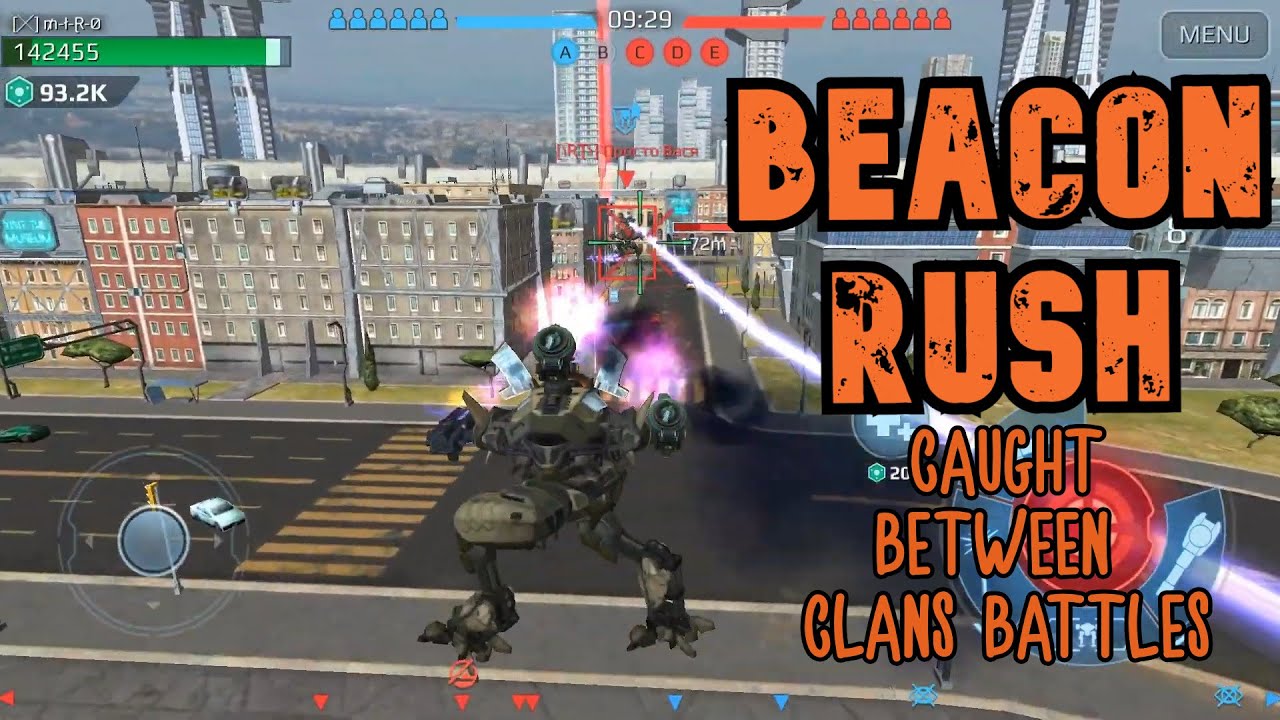 War Robots | Beacon Rush solo with POR (Portugal Team) vs RT (Raptor Tactics) | WR Gameplay