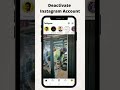 How To Deactivate Instagram account | Temporary Disable Instagram Account