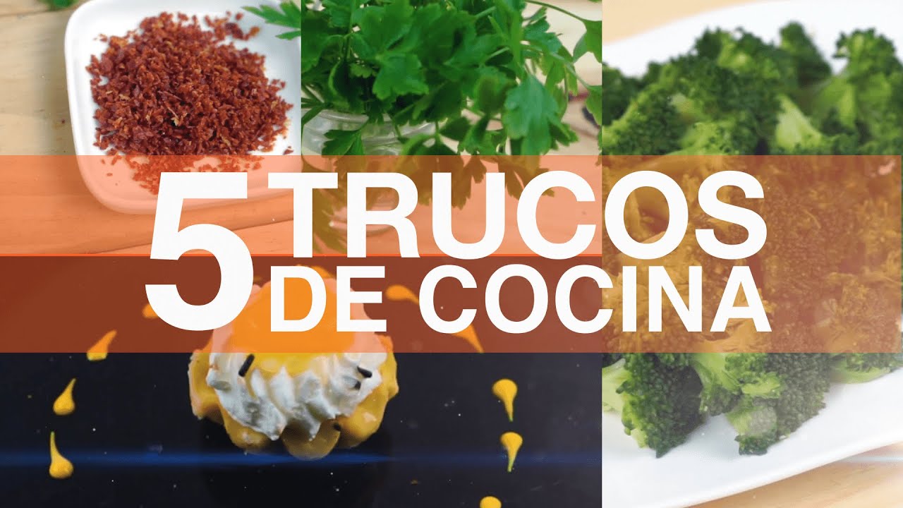5 TRUCOS DE COCINA QUE NO SABÍAS ️ - YouTube