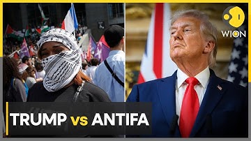 Trump Declares Antifa a “Domestic Terrorist Organization” Amid Crackdown on Radical Left | WION