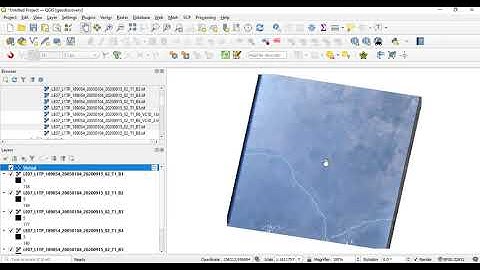 Build Virtual Raster and Laterstack in QGIS