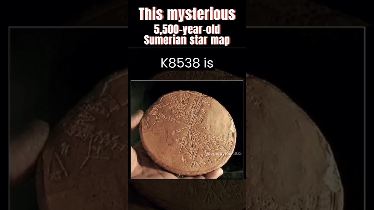 Mysterious sumerian star map  | 