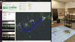 Indoor drone navigation using Monocular Orb Slam 3 and ROS