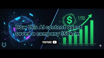 How This AI Content Agent Saves $50,000/Month (Full Automation Workflow Tutorial)