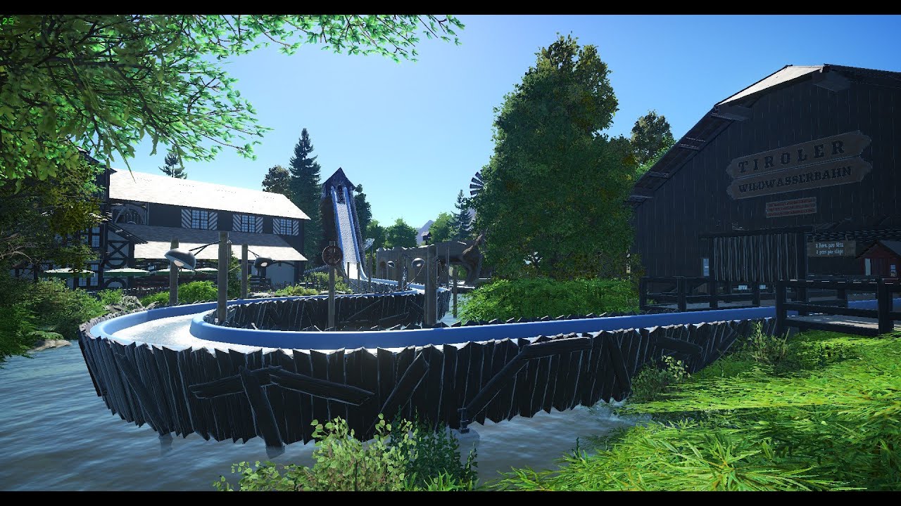 Tiroler Wildwasserbahn | Europa-Park Nachbau | Planet Coaster | 2021