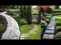 Newly stylish walkway ideas #gardendecoration