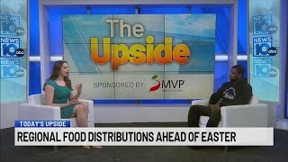 Celebrity The Upside: Regional Food Distributions ahead of Easter Wealth