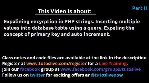 Mysql Insert Update Delete Data Part II
