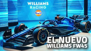 Williams Revela El Diseño Del Fw45 Y Confirma Acuerdo Con Gulf