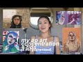 my ap art concentration and tips to finish your concentration on time! (i got a 4)