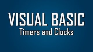 Celebrity Learn Visual Basic - #9 Timers and Auto-Updating Clock Wealth