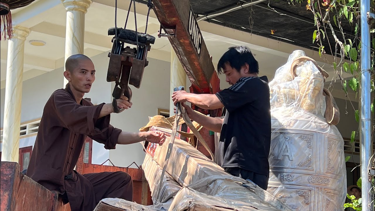 Đại Hồng Chung đã về chùa #thichtamhoan #chuadinhphap