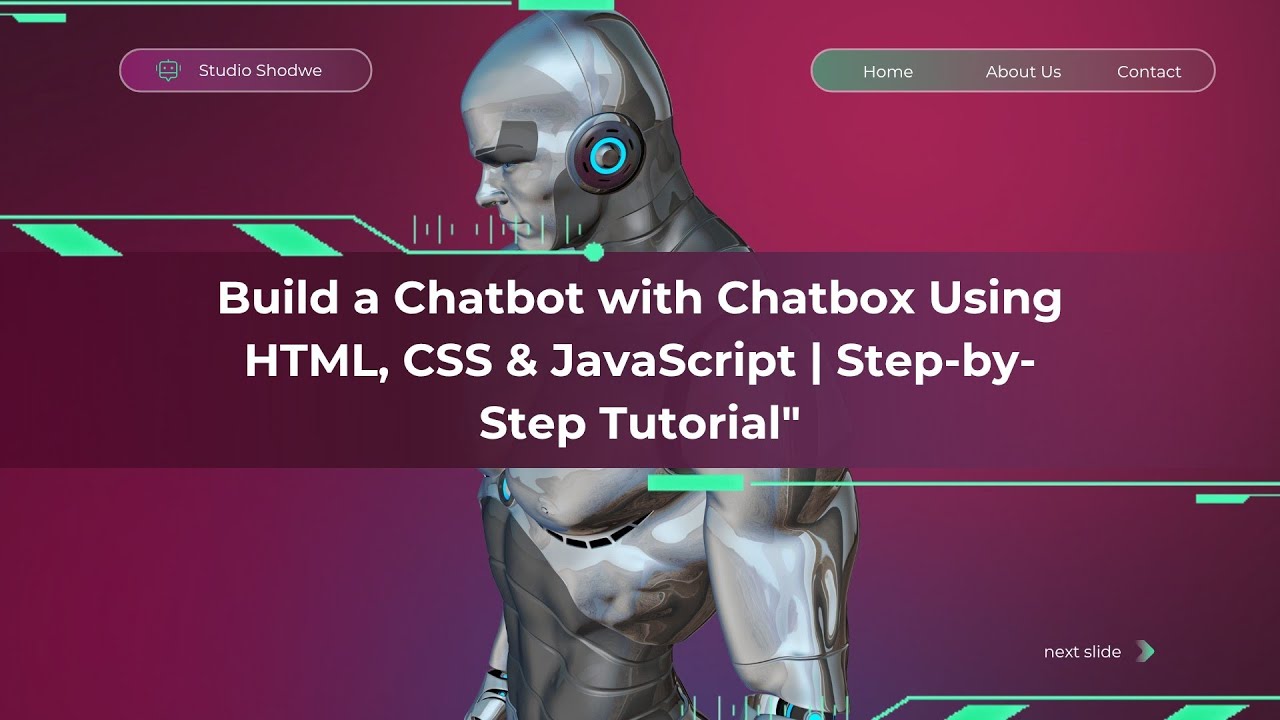 Build a Chatbox with Chatbot | Step-by-Step Tutorial" - YouTube