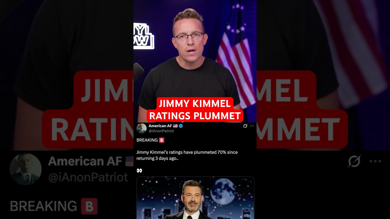FINAL HUMILIATION: Kimmel’s Ratings TANK 70% After Return to Air, Disney PANICS