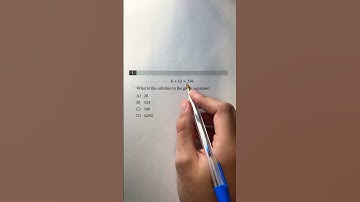 SAT Question GUARANTEED to Appear! (SOLVED)