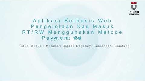 Muhammad Fajri - Proyek Akhir - Aplikasi Pengelolaan Kas Masuk RT/RW Dengan Metode Payment Gateway