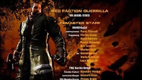 Red Faction Guerrilla Re-Mars-tered The End