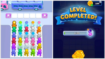 Bus jam Level 70 Walkthrough Solution 