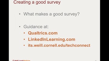 Tech Tuesday: Intro to Qualtrics