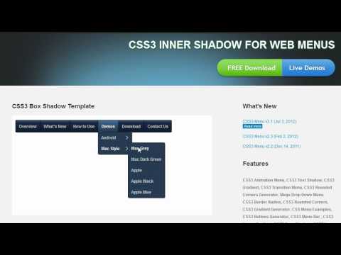 CSS3 Inner Shadow: Great CSS3 properties
